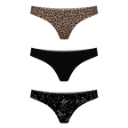 The Ultra Cores | MicroModal Thong 3 Pack - Shinesty