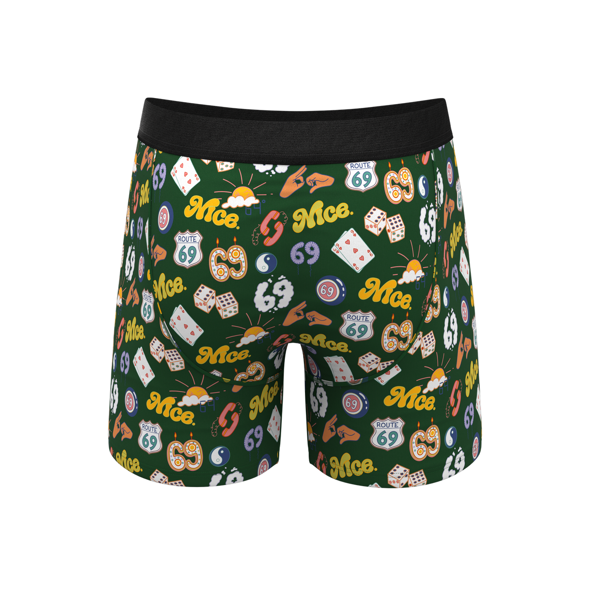 The Wine Dine & 69 | Route 69 Ball Hammock® Pouch Underwear - Shinesty