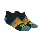 The Wine Dine & 69 | Route 69 Heel Hammock™ Ankle Socks - Shinesty