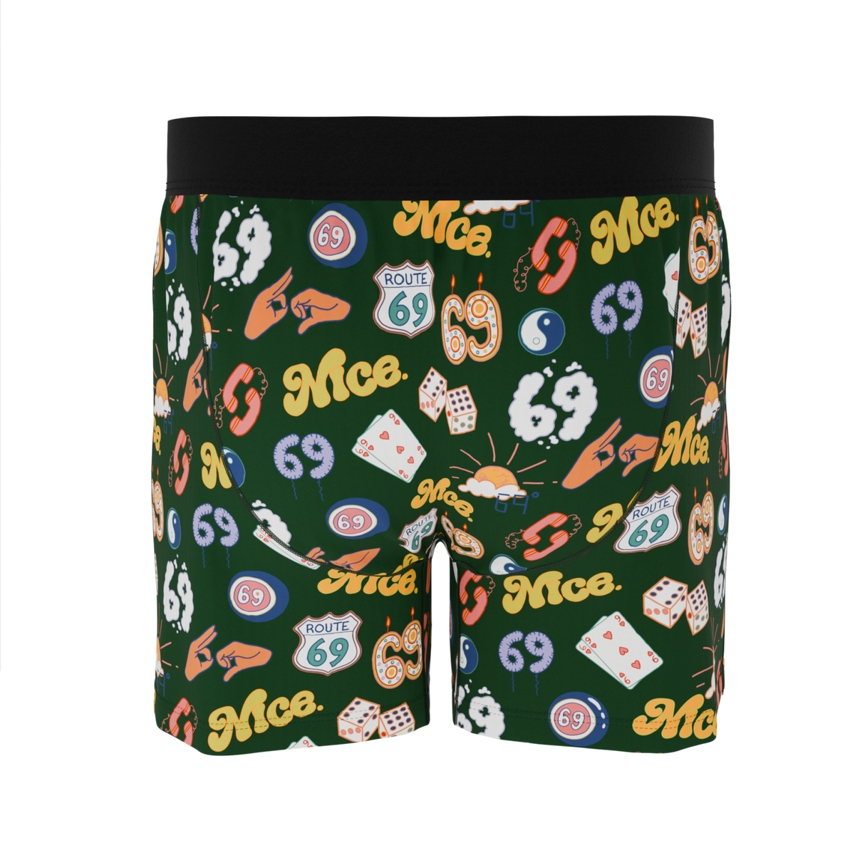 The Wine Dine & 69 | Route 69 Boxers - Shinesty