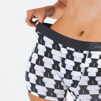 The Chest Mate | Checkered Women’s Boxers - Shinesty