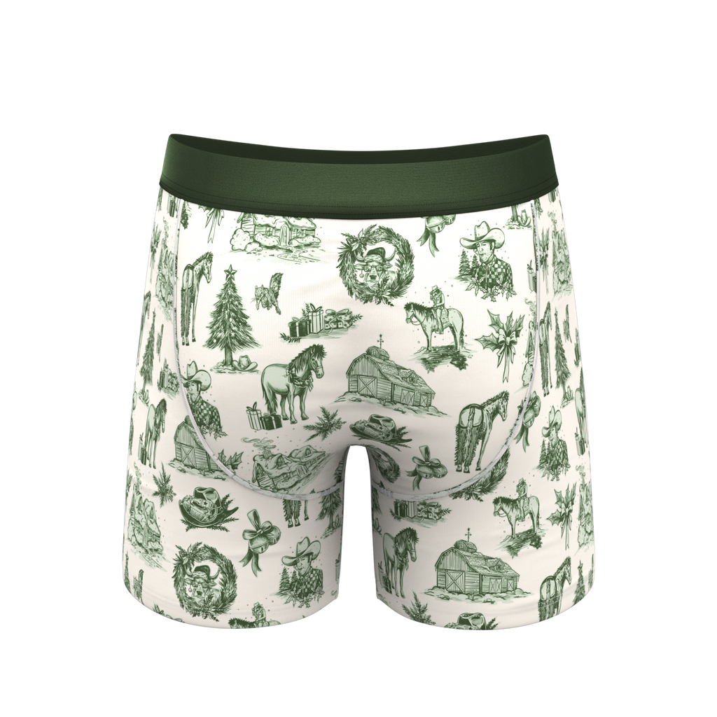 The Western Wonderland | Western Toile Ball Hammock® Pouch Underwear - Shinesty