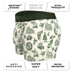 The Western Wonderland | Western Toile Ball Hammock® Pouch Trunks Underwear - Shinesty