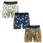 The Xmas Cheer | Ball Hammock® Pouch Boxer Briefs with Fly 3 Pack - Shinesty