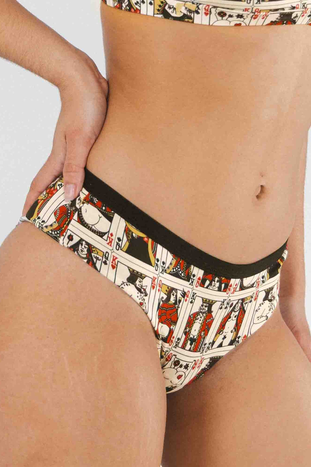 The Bottomless Blackjack | Vintage Playing Cards Cheeky Underwear - Shinesty