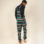 The Classic Caroler | Holiday Fair Isle Pajamaralls® - Shinesty