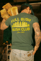 The Hedge Bet | Green Full Bush Bush Club Everyman™ T Shirt - Shinesty