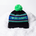 The I Love Big Dumps | 80s Retro Neon Ski Beanie