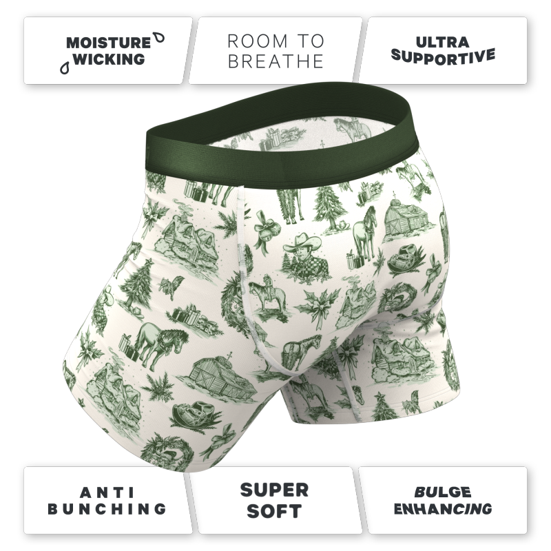 The Xmas Cheer | Ball Hammock® Pouch Boxer Briefs with Fly 3 Pack - Shinesty