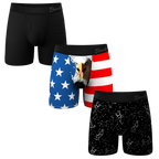 The Cream of the Crop | Ball Hammock® Pouch Boxer Briefs with Fly 3 Pack - Shinesty