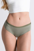 The Manzanilla | Olive Green Cheeky Underwear - Shinesty
