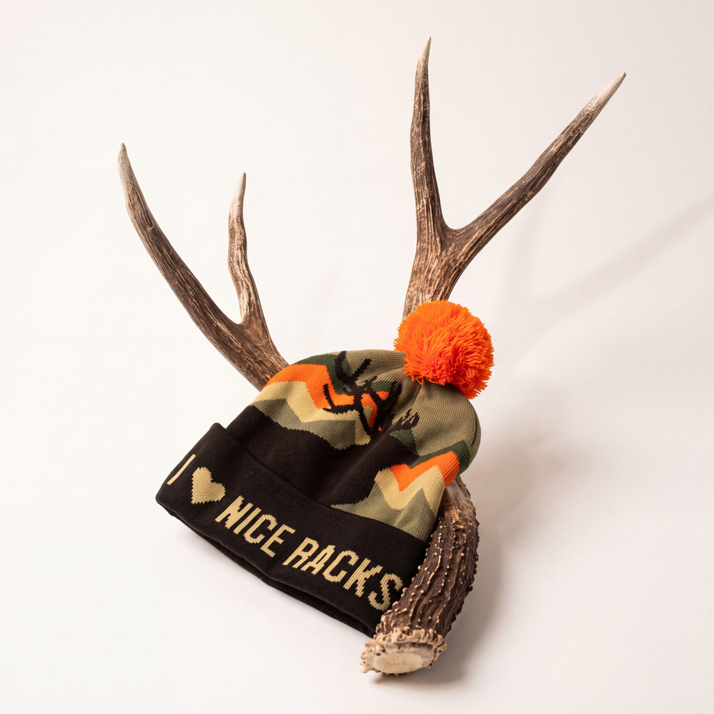 The I Love Nice Racks | Deer Hunting Ski Beanie - Shinesty