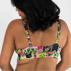 The Area 51 | Retro-Futuristic Alien Boob Hammock™ Plunge Bralette - Shinesty