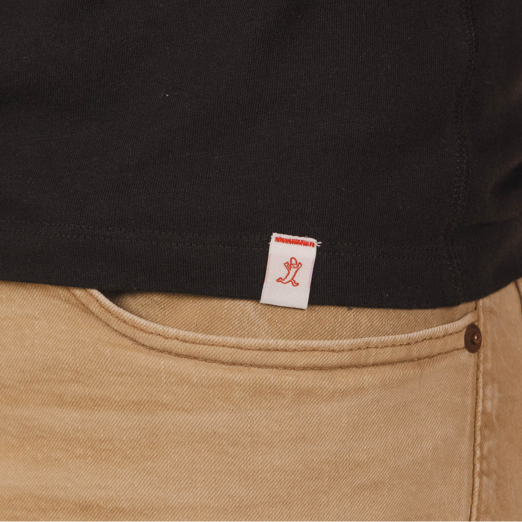 The Threat Level Midnight | Black Everyman™ Pocket T Shirt - Shinesty