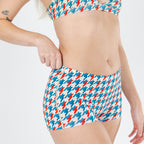 The Swanky | Retro Houndstooth Modal Boyshort Underwear - Shinesty