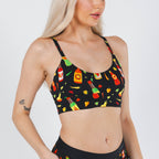 The Gotcha Sriracha | Hot Sauce Boob Hammock™ Scoop Bralette - Shinesty