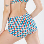 The Swanky | Retro Houndstooth Modal Boyshort Underwear - Shinesty