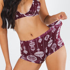 The Well Hung | Naughty Ornament Modal Boyshort Underwear - Shinesty