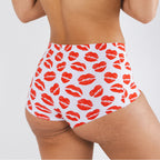 The Pucker Up | Lipstick Kiss Women’s Seamless Boyshort - Shinesty