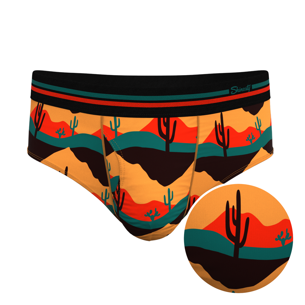 The Arizona Dawn | Desert Scene Ball Hammock® Pouch Underwear Briefs - Shinesty