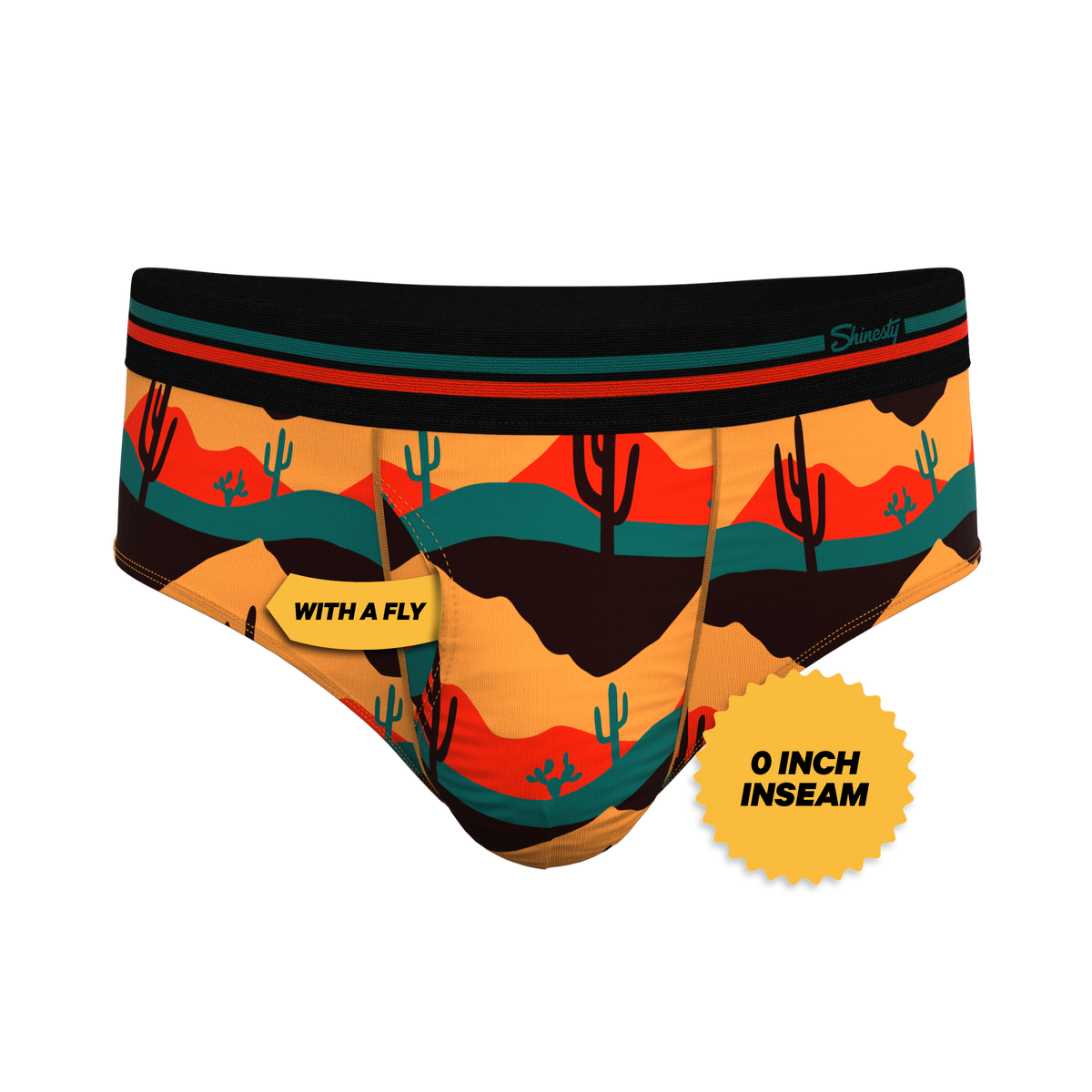 The Arizona Dawn | Desert Scene Ball Hammock® Pouch Underwear Briefs - Shinesty