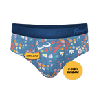 The Gardening Nips | Busty Floral Ball Hammock® Pouch Underwear Briefs - Shinesty