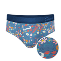 The Gardening Nips | Busty Floral Ball Hammock® Pouch Underwear Briefs - Shinesty