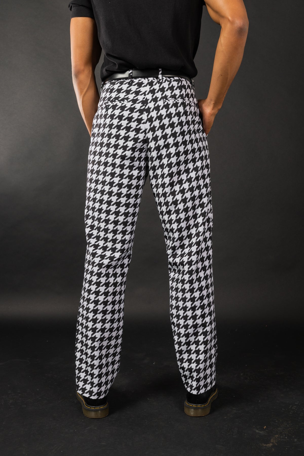 The Sophistication | Houndstooth Suit Pants - Shinesty