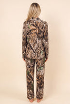 The Deerly Departed | RealTree x Shinesty Camouflage SleepDeep™ Women's Long Sleeve Pajama Set - Shinesty