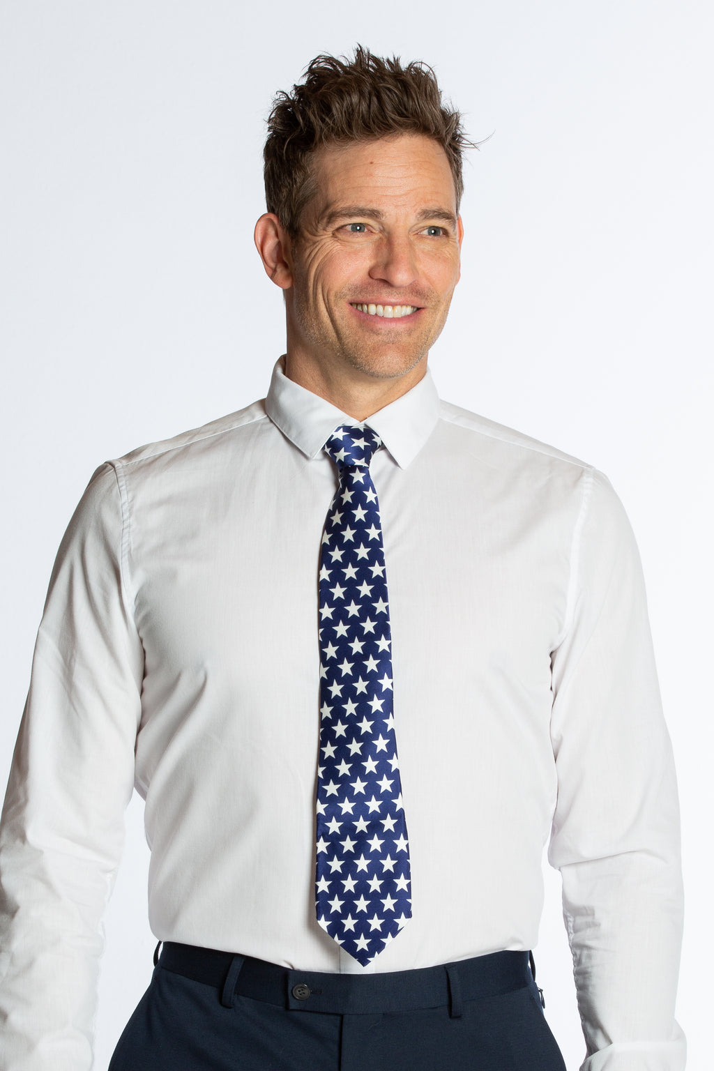 The Alpha | American Flag Ultimate Pocket Tie - Shinesty