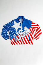 The Competition | American Flag Windbreaker - Shinesty