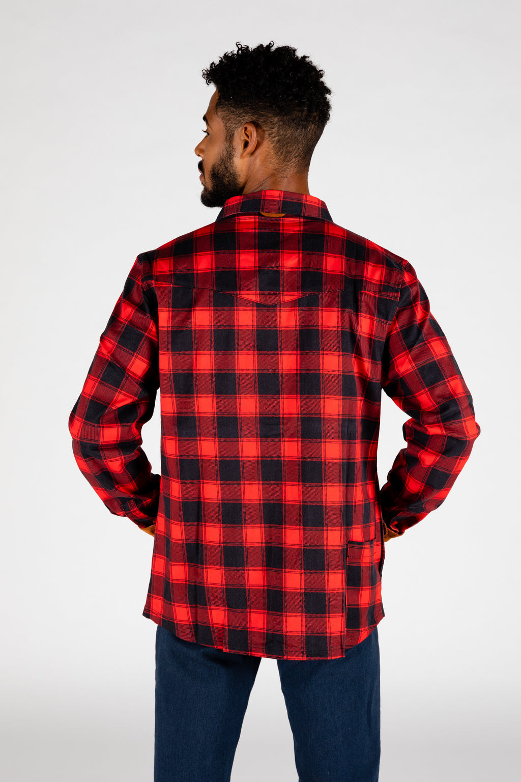 The Maple Mob | Buffalo Check Stretch Flannel - Shinesty