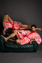 The Hot-Blooded Handbook | Valentines Day Party Kimono - Shinesty