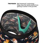 The 12 Slays of Christmas | Christmas Scene Ball Hammock® Pouch Underwear With Fly - Shinesty