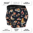 The 12 Slays of Christmas | Christmas Scene Ball Hammock® Pouch Trunks Underwear - Shinesty