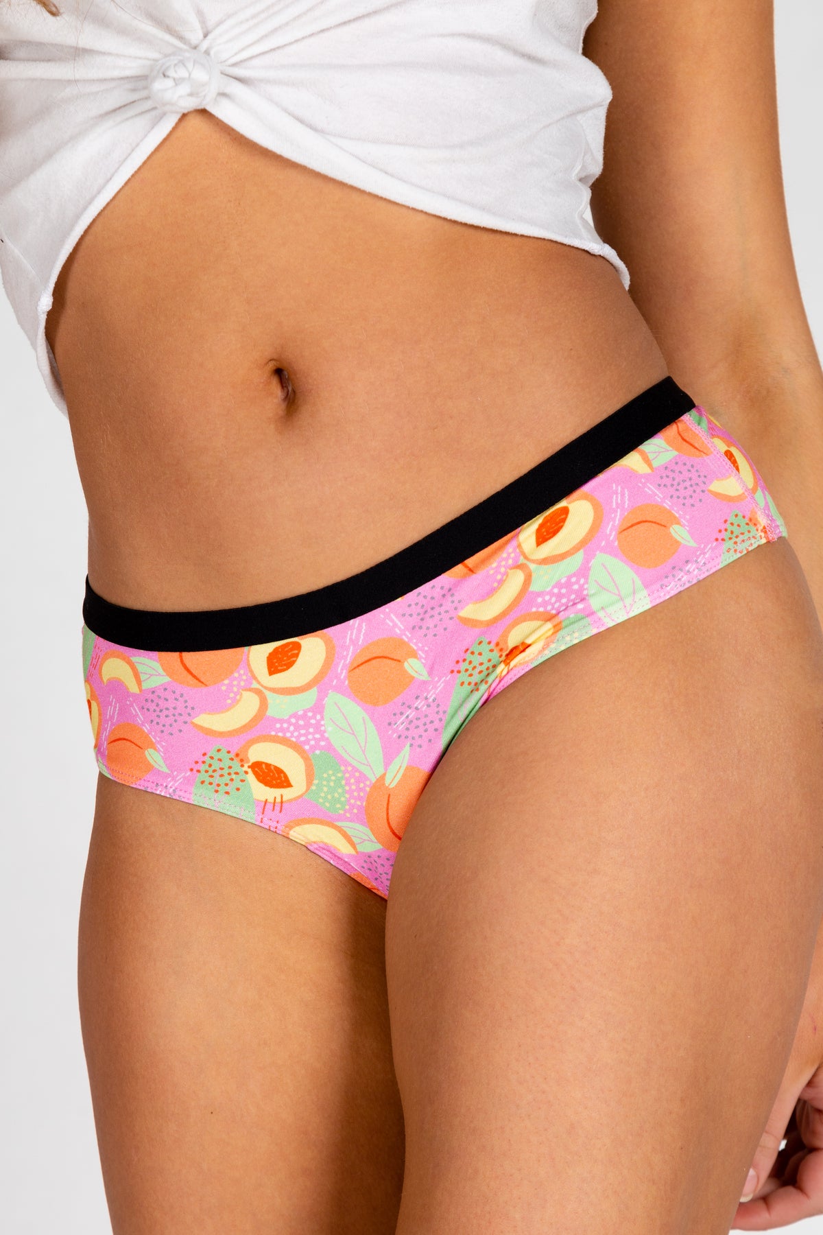 The Peach Fuzz | Peached Modal Cheeky Underwear - Shinesty