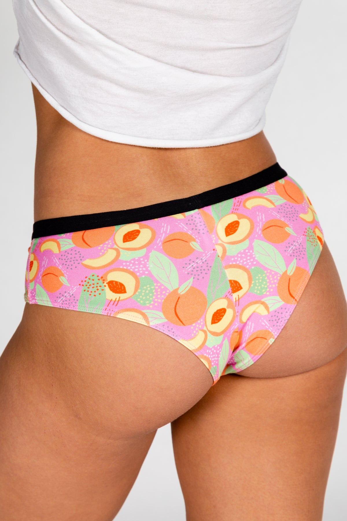 The Peach Fuzz | Peached Modal Cheeky Underwear - Shinesty