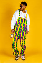 The Beignets For Breakfast | Mardi Gras Overalls - Shinesty