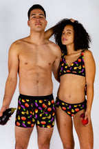 The Emoji After Party | Emoji Patterned Boob Hammock™ Reversible Bralette - Shinesty