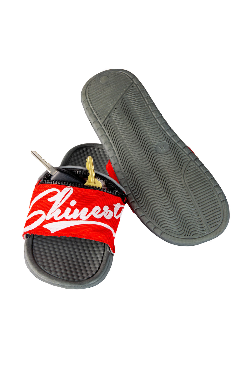 The Shiner Slips | Shinesty Fanny Pack Slippers - Shinesty