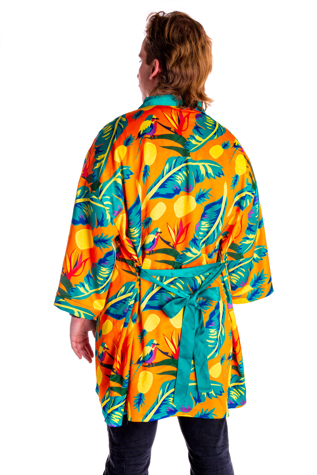 The Cruise Ship Casanova | Hawaiian Party Kimono - Shinesty