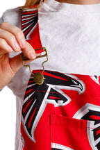 The Atlanta Falcons | Ladies Unisex NFL Overalls - Shinesty