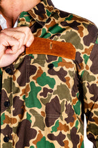 Now You See Me | Camo Long Sleeve Button Down - Shinesty