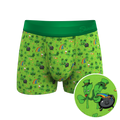 The 3 Leafs To The Wind | St Patricks Day Clovers Ball Hammock® Pouch Trunks Underwear - Shinesty