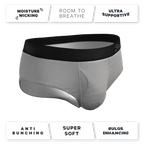 The 50 Shades | Grey Ball Hammock® Pouch Underwear Briefs - Shinesty