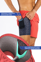 The Personal Record | Red Ball Hammock® 7 Inch Athletic Shorts - Shinesty