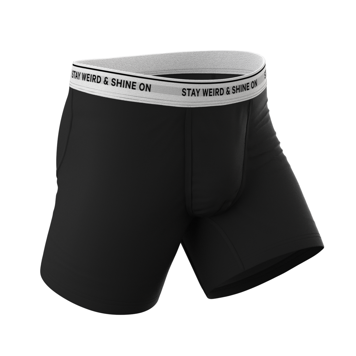 The Anthem | Black Shinesty Ball Hammock® Pouch Underwear - Shinesty