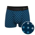 The Avalanche | Color Changing Snowflake Ball Hammock® Pouch Trunks Underwear - Shinesty