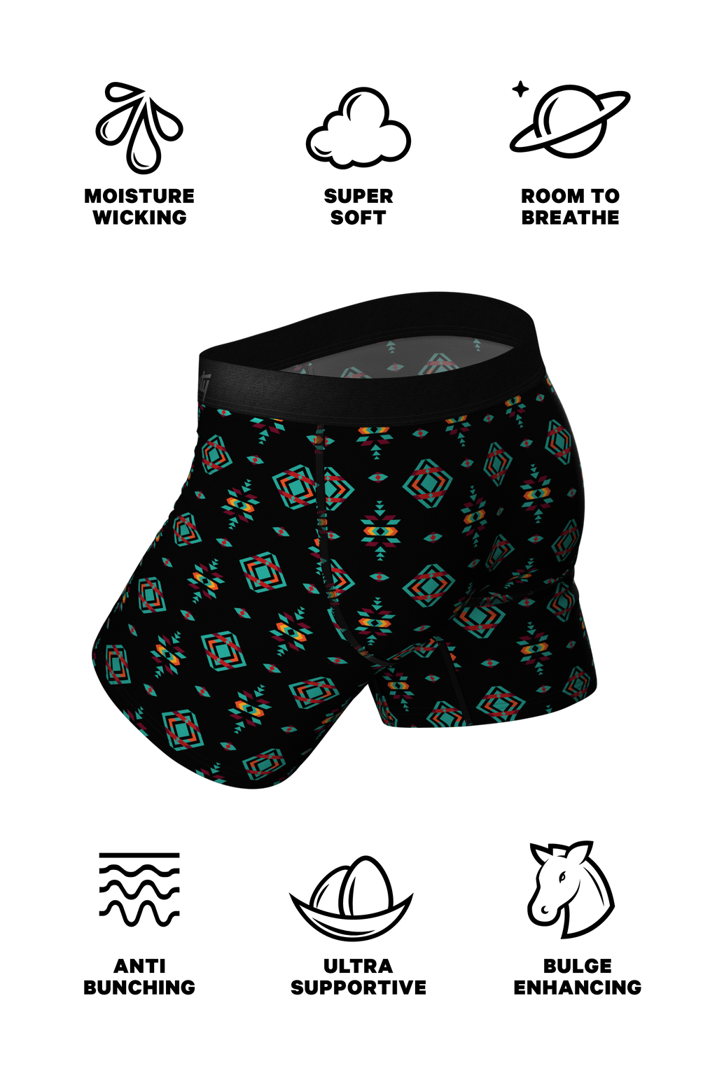 The Ayahuasca | Southwestern Ball Hammock® Pouch Underwear - Shinesty