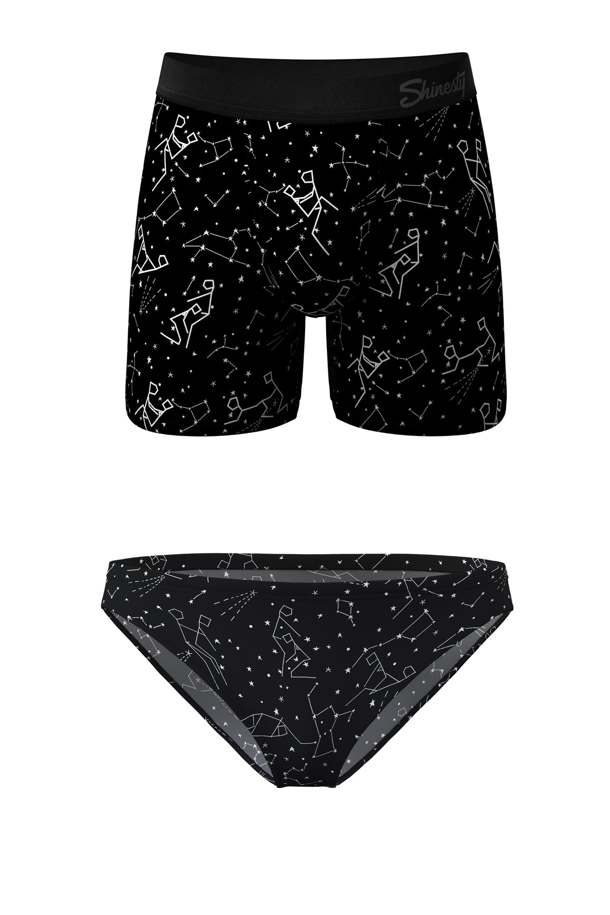 The Big Bang | Constellation Ball Hammock® Boxer and Bikini Matching Underwear Pack - Shinesty